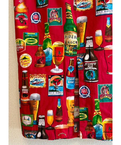 beer print dress