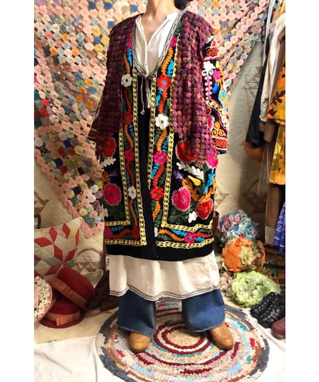 yo-yo quilt vest