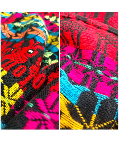 vintage guatemala embroidered one-piece