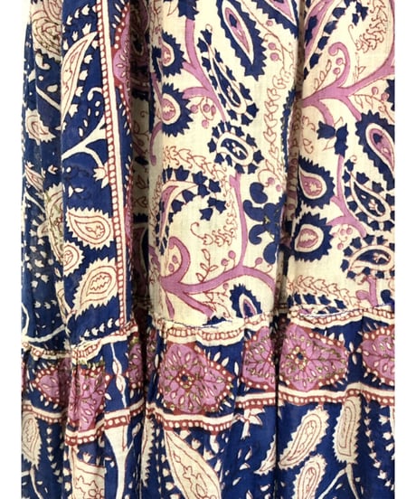 vintage indian cotton dress ③
