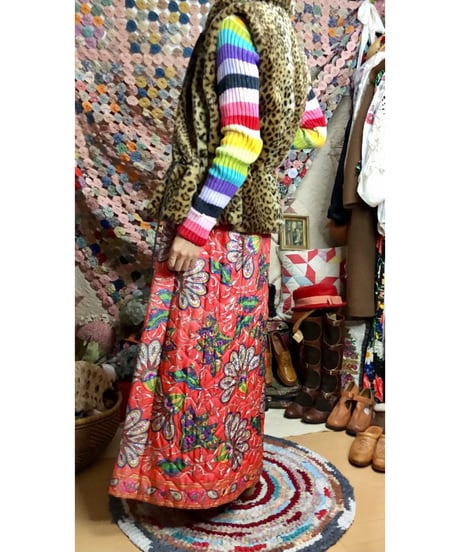 80s faux fur leopard vest