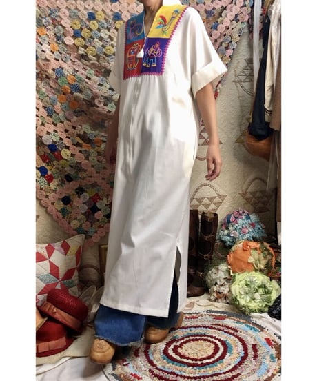 hand embroidered one-piece