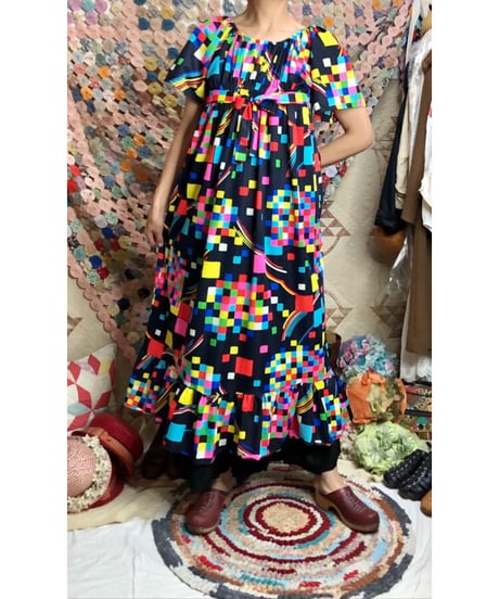 60's psychedelic dress