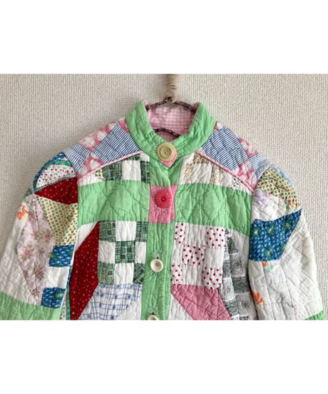 patchwork quilt jacket