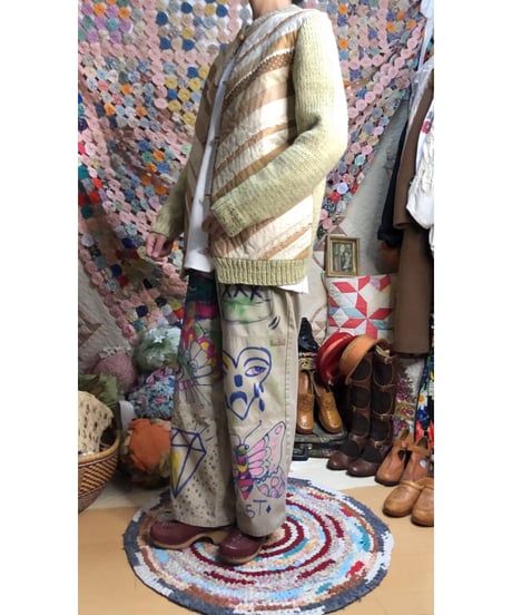 patchwork cardigan
