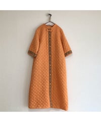 60's quilted robe