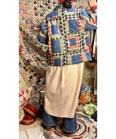 patchwork quilt jacket