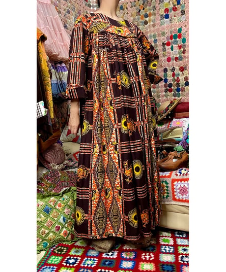 african wax print dress