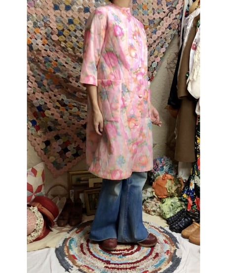 60s quilting coat