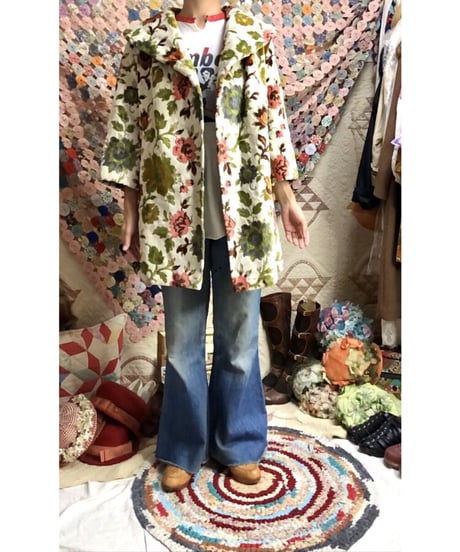 60's tapestry coat