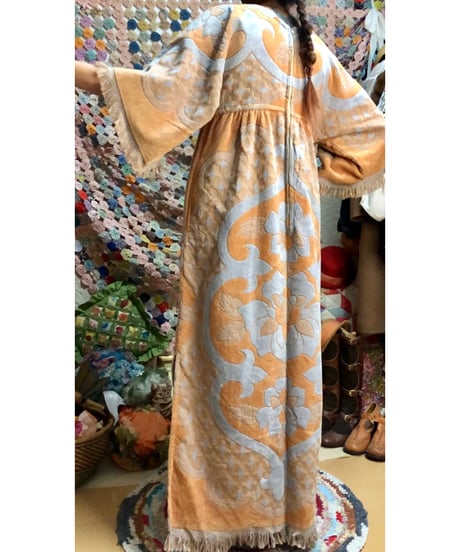 70s pile dress