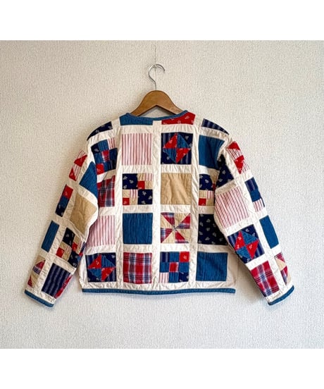 patchwork quilted jacket