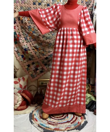 70's plaid dress