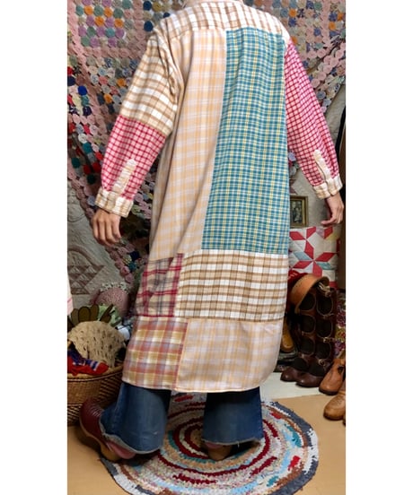 plaid flannel shirt dress