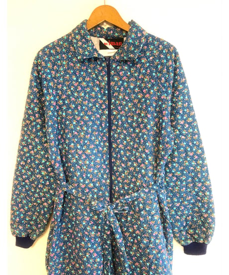 70s quilting jump suit