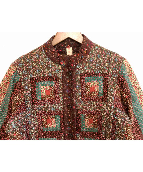 patchwork quilt jacket