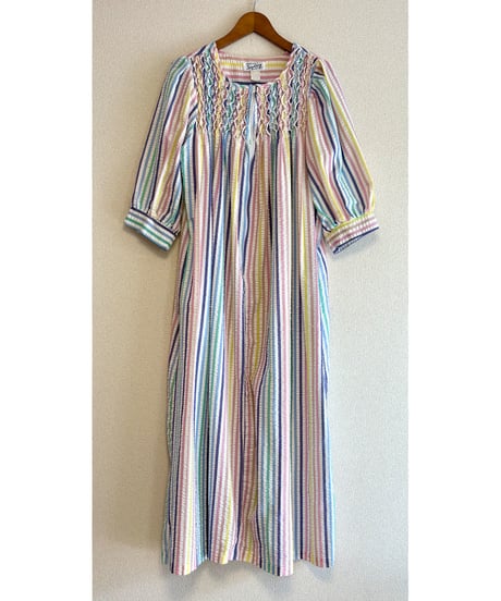stripe easy dress