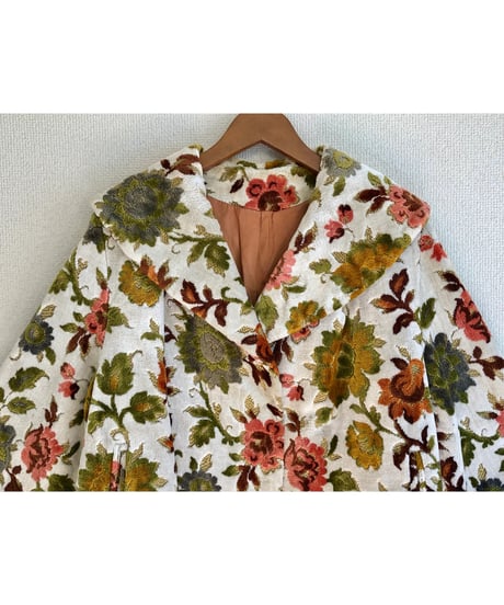 60s tapestry coat