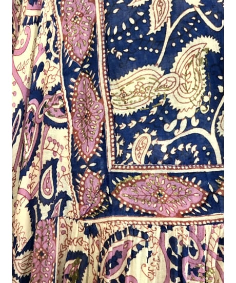vintage indian cotton dress ③