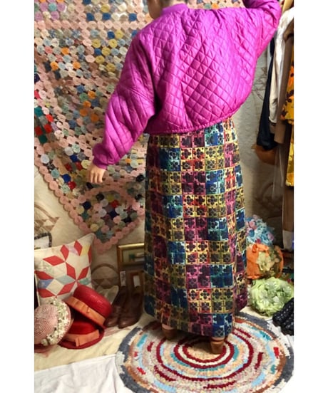 free people quilting design blouson