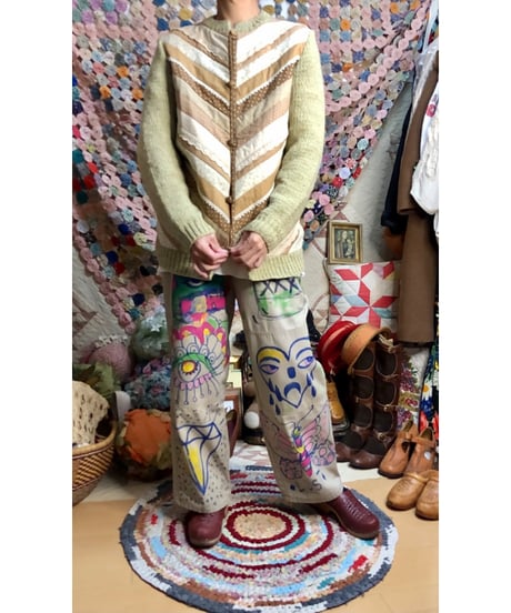patchwork cardigan