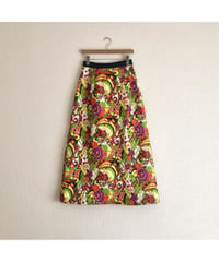 60's psychedelic quilting skirt