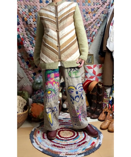 patchwork cardigan