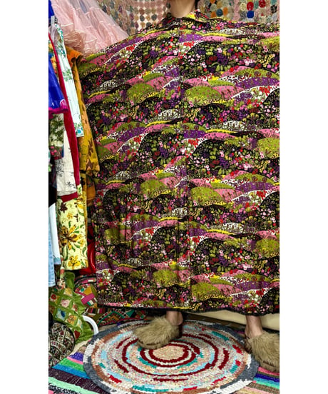 60s botanical dress