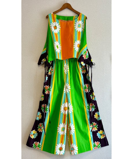 70s super wide leg pants 2piece