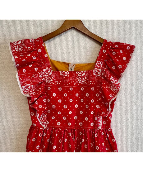 flower apron dress