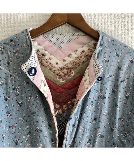vintage patchwork quilt jacket