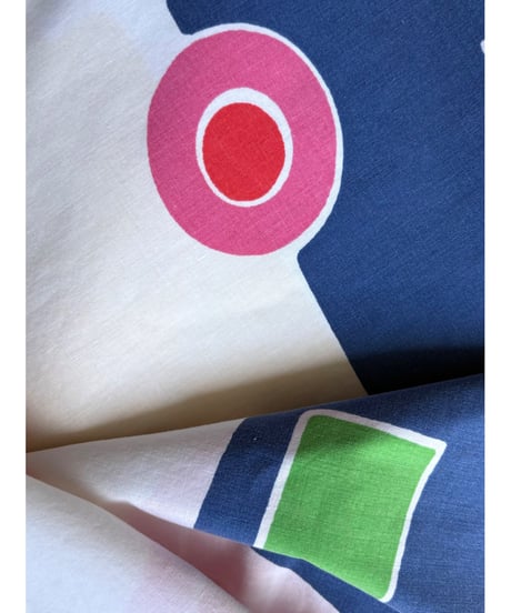 marimekko bo-boo super wide leg pants（70s fabric）