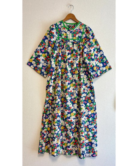 70s strawberry dress