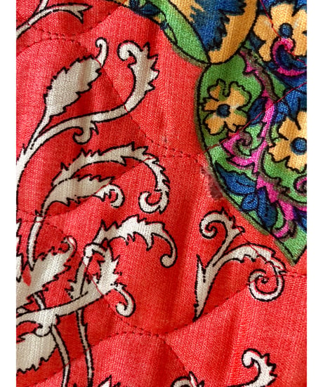 70s quilting flower skirt