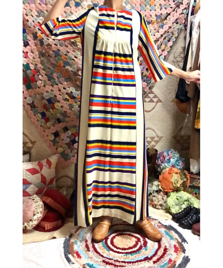 70's pile dress