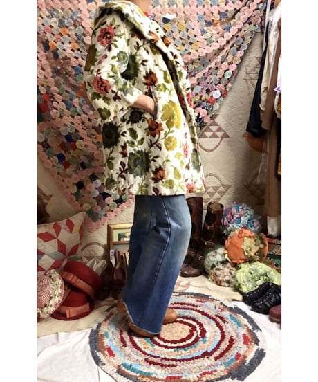 60's tapestry coat