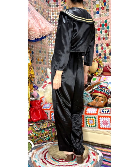 80s two line collar all-in-one