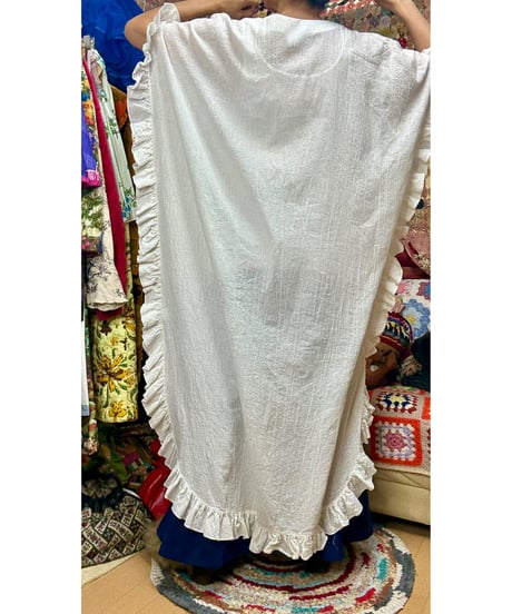 frill easy maxi dress