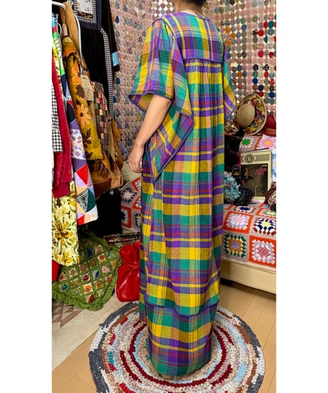 plaid easy dress