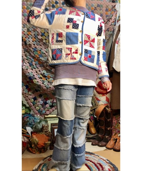 patchwork quilt jacket