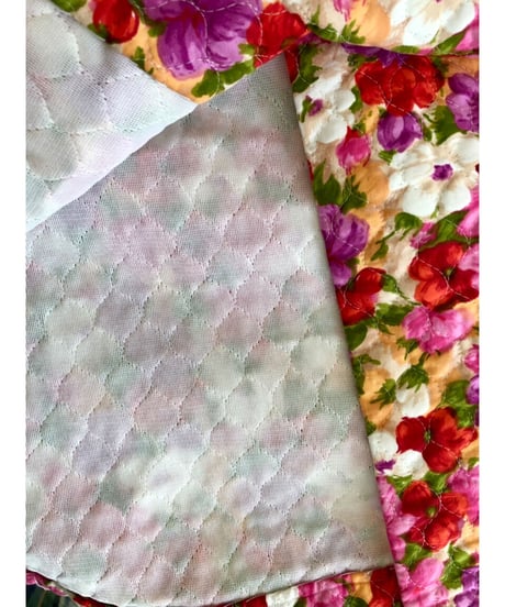60-70's quilting flower skirt