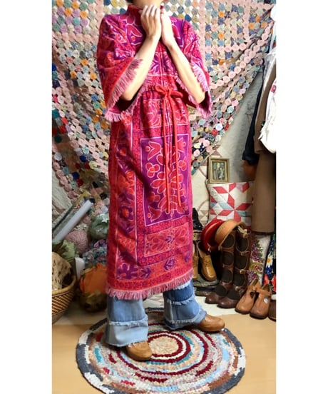 60s pile dress