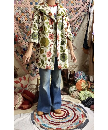 60's tapestry coat