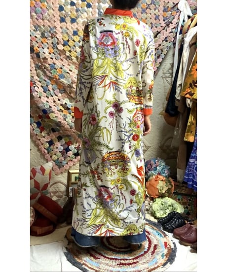 60's flower dress