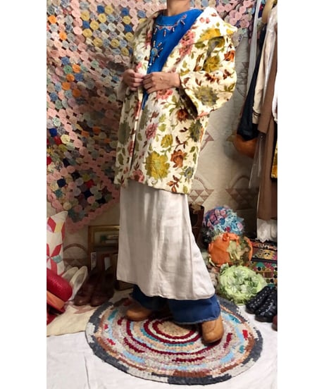60's tapestry coat