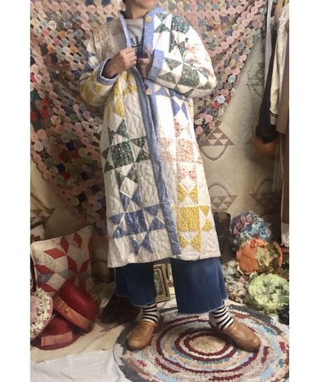 patchwork quilt coat