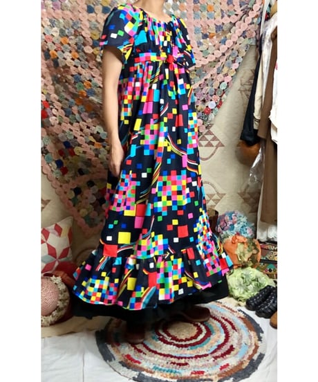 60's psychedelic dress