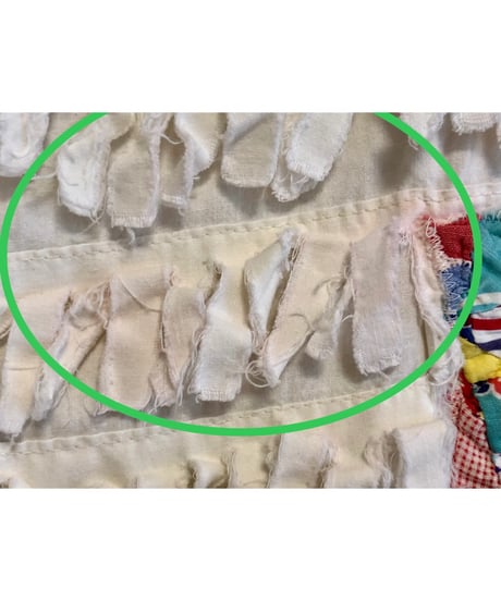 quilt patch fringe jacket