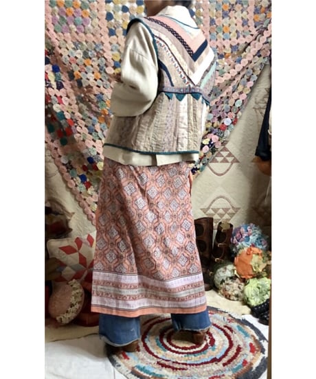 patchwork quilt vest