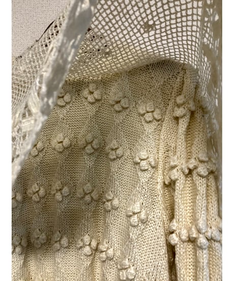 90s hand knit design sweater